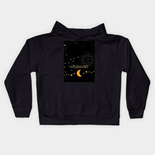 Inspire art to reality through messages Kids Hoodie